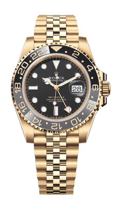 rolex gmt master ii gold black|rolex gmt black and gray.